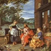 Peter Paul Rubens Christ at the House of Martha and mary Germany oil painting artist